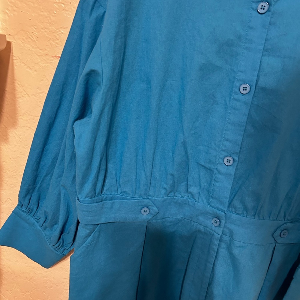🛼SHEIN Vibrant Blue romper short size 2XL long sleeve GUC… - Picture 6 of 10